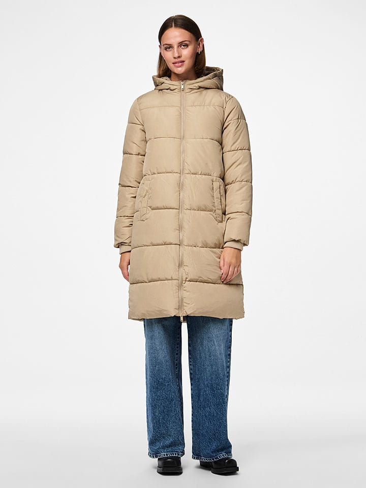 Tussenmantel "Pcbee" beige