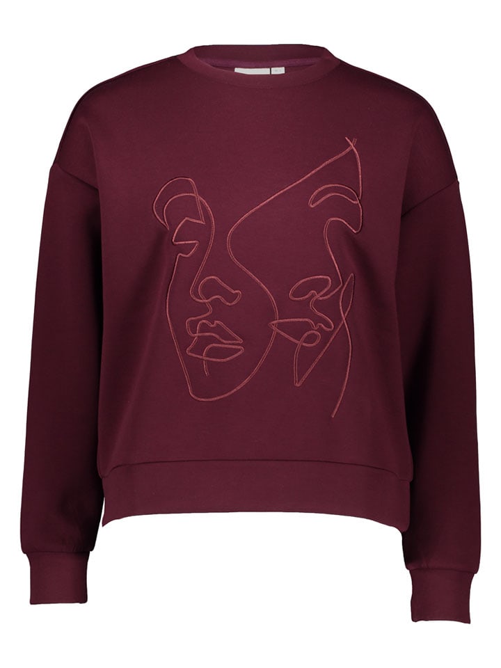 Bluza w kolorze bordowym