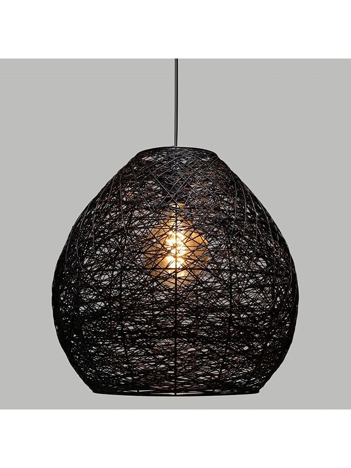 Hanglamp bruin - (H)35 x Ø 35 cm