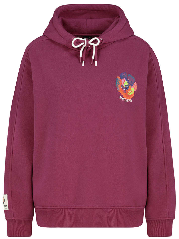 Bluza w kolorze jagodowym