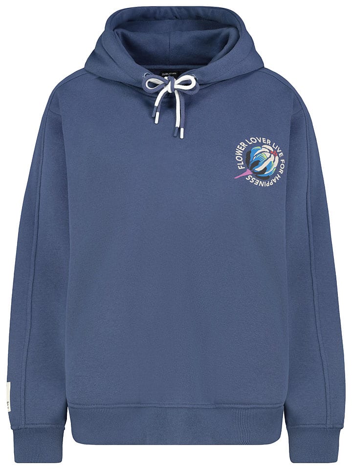 Hoodie blauw