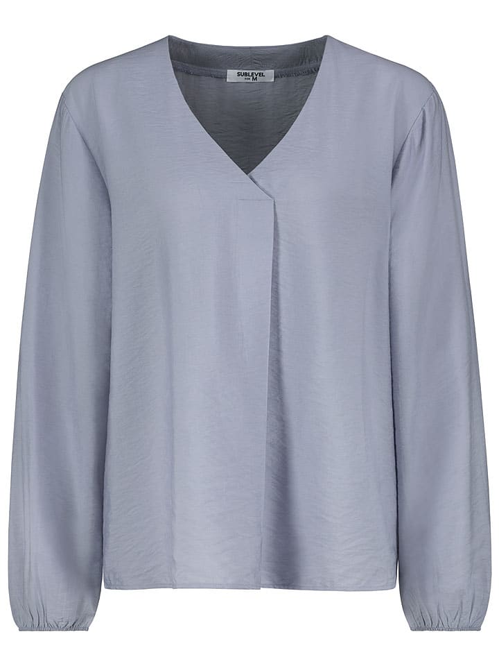 Blouse lichtblauw