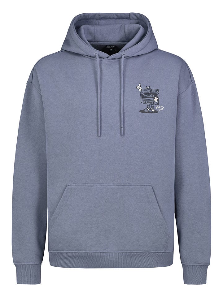 Hoodie blauw