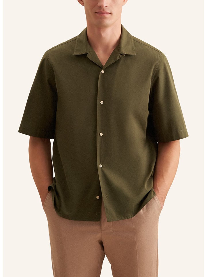 Hemd - Regular fit - in Khaki