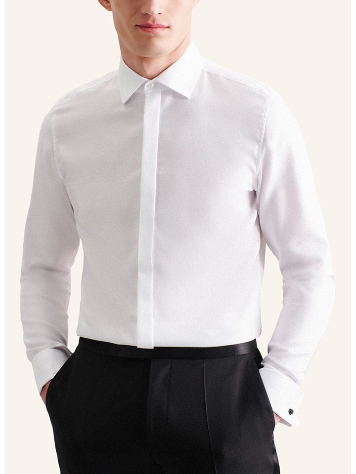 Koszula - Slim fit - w kolorze białym