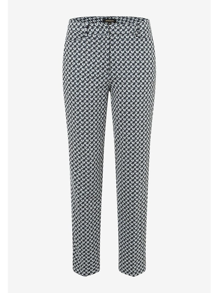 Hose in Schwarz/ Weiß