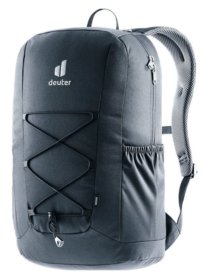 Rucksack "Gogo" in Schwarz - (B)27 x (H)46 x (T)19 cm
