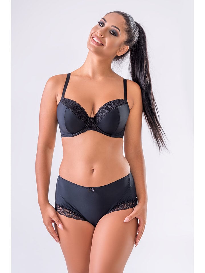 Beugelbeha "Giulia" zwart