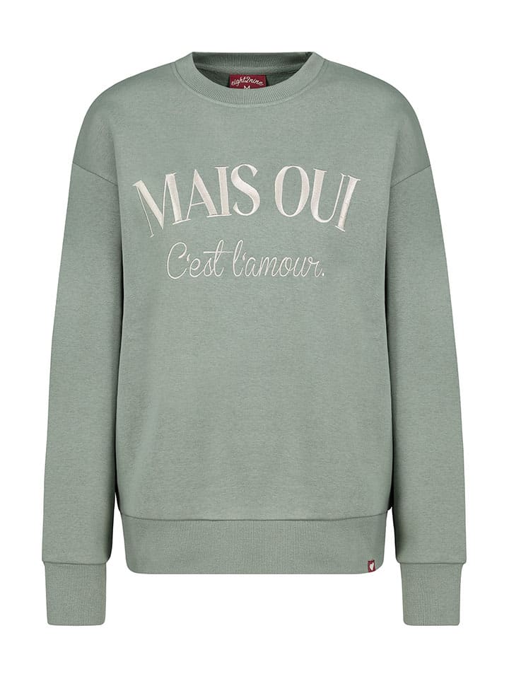 Sweatshirt in Mint