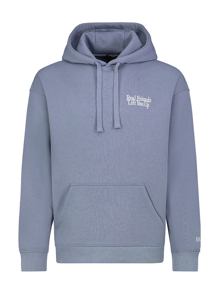 Hoodie in Hellblau