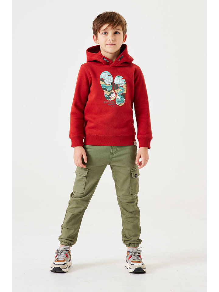 Hoodie in Rot