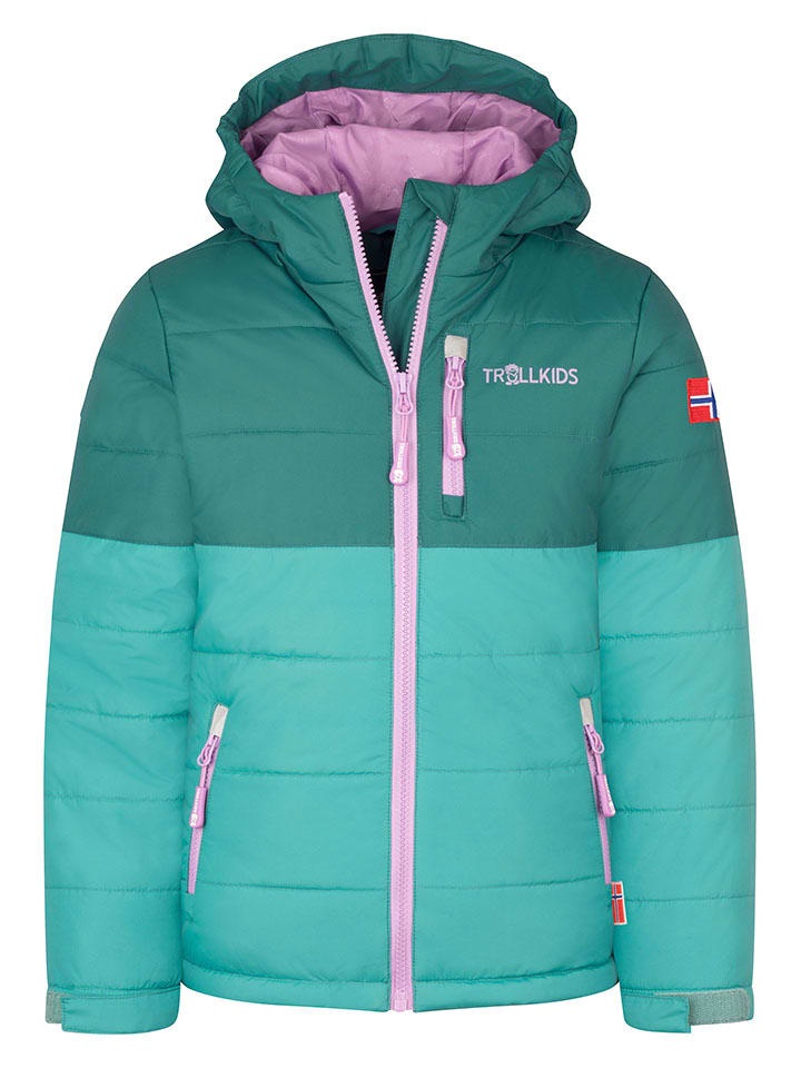 Kurtka narciarska "Hemsedal" w kolorze morskim