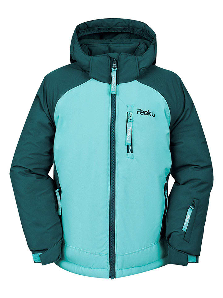 Ski-/ Snowboardjacke "Litzy" in Türkis/ Grün