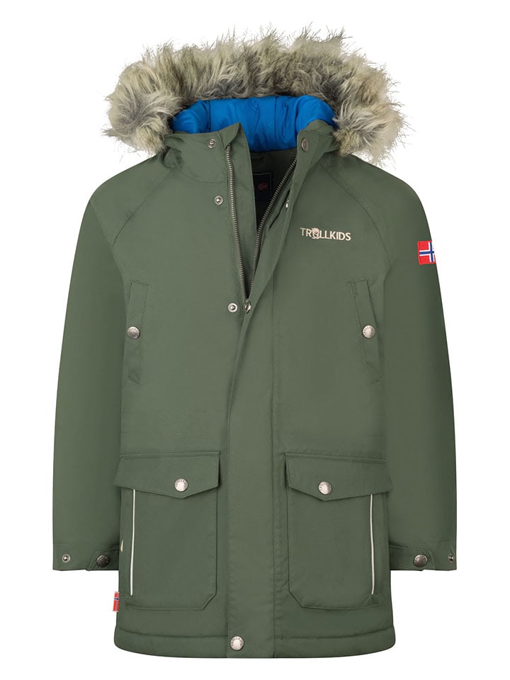 Parka "Nordkapp" w kolorze khaki