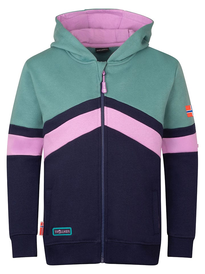 Bluza "Flekkefjord" w kolorze fioletowym