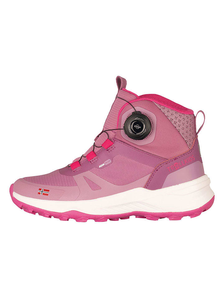 Buty turystyczne "Trollfjord Mid XT" w kolorze jasnoróżowym