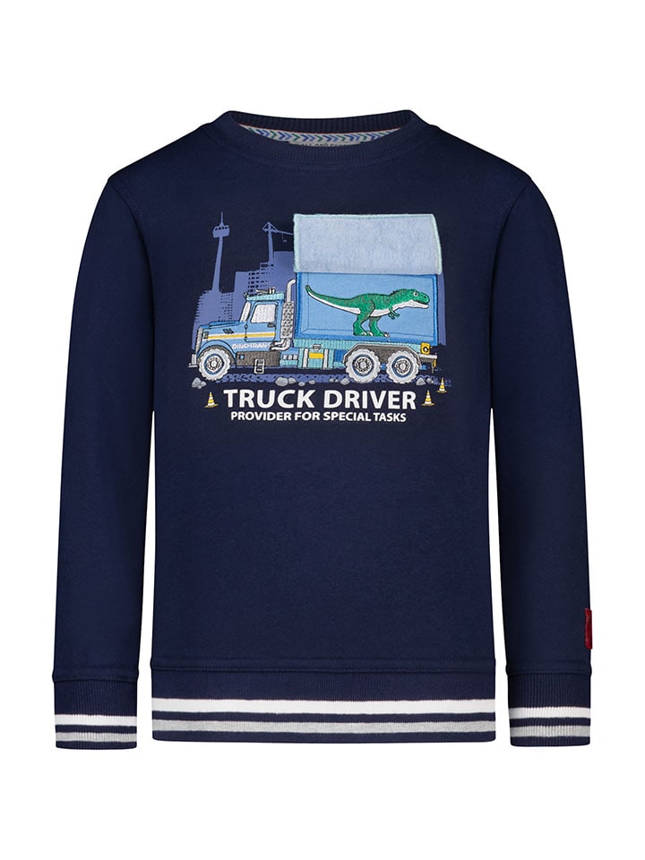 Bluza "Truck" w kolorze granatowym