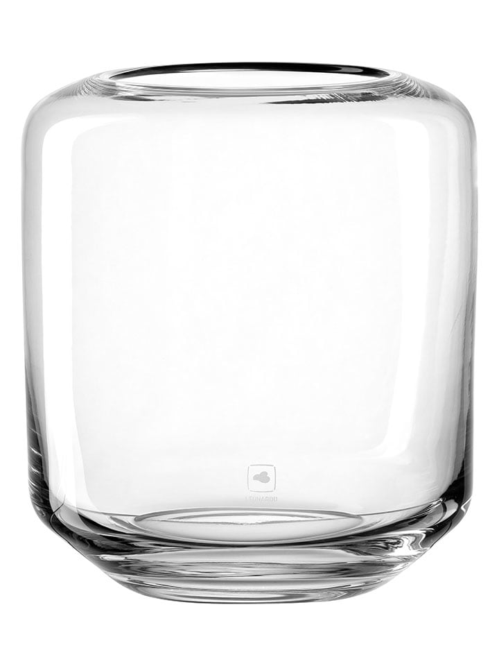 Windlicht "Milano" in Transparent - (H)18 x Ø 15,7 cm