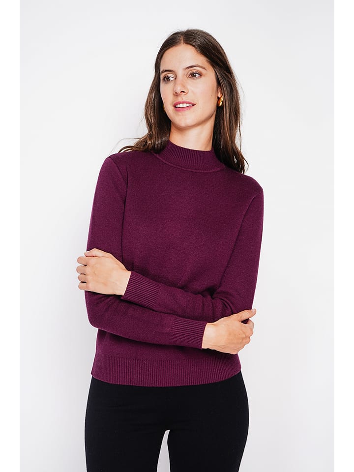 Sweter w kolorze fioletowym