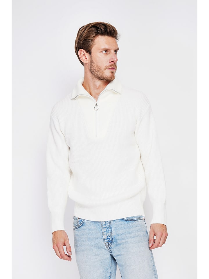 Pullover in Weiß