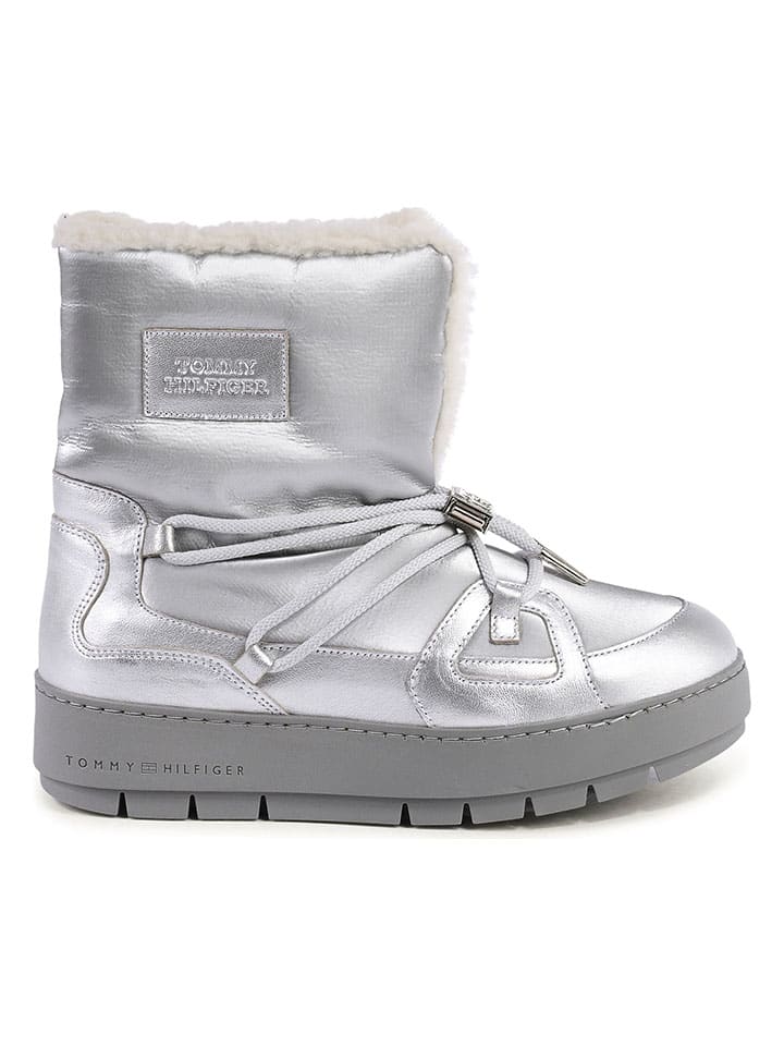 Winterboots in Silber
