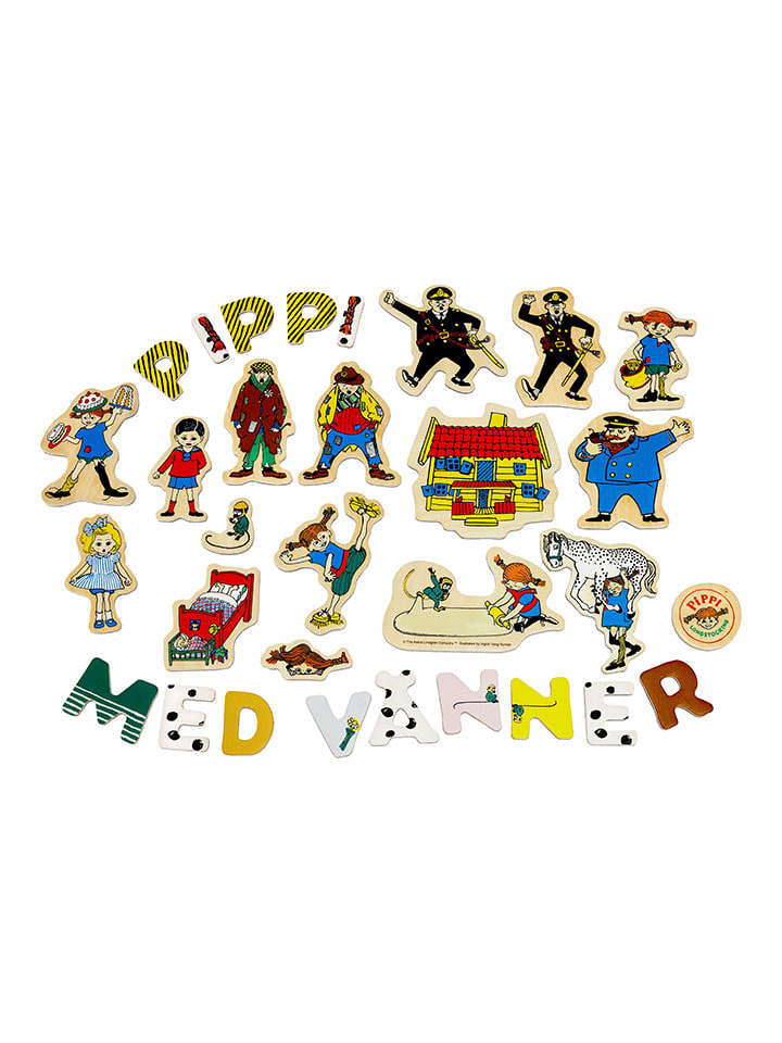 72tlg. Magnetbuchstaben-Set "Pippi" - ab 3 Jahren