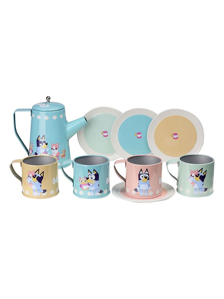 9tlg. Tee-Set "Bluey" - ab 3 Jahren