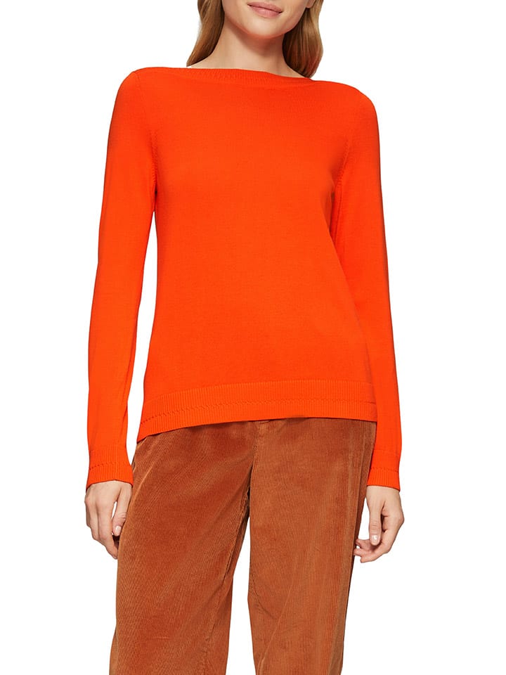 Pullover in Orange