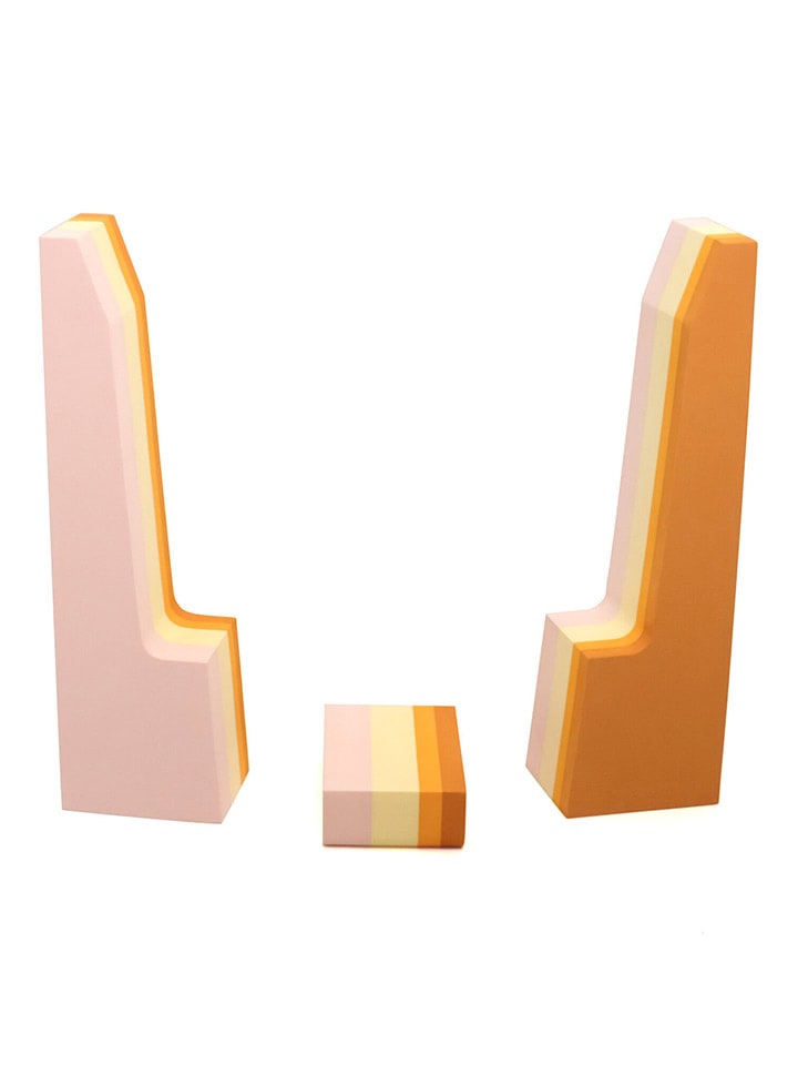 Balancier-Stelzen in Rosa/ Orange - ab Geburt