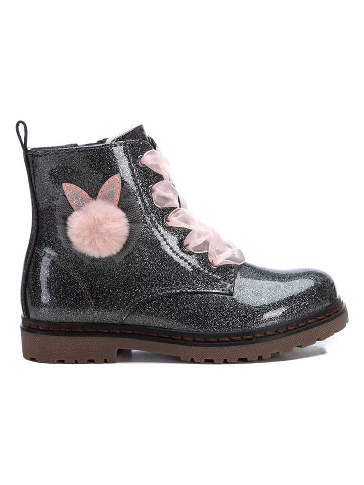 Boots zwart/lichtroze/grijs