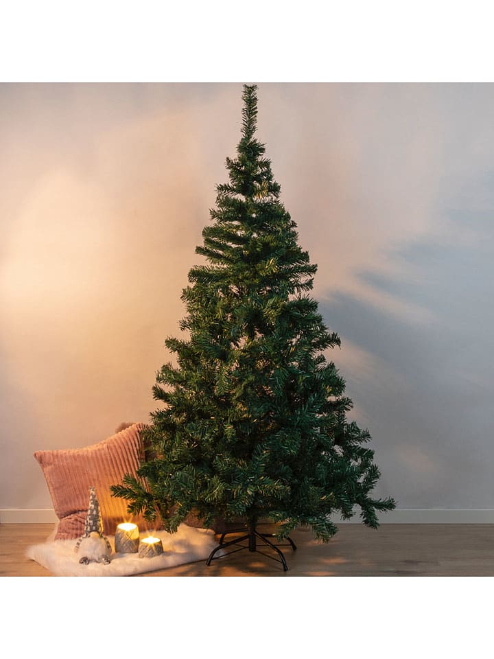 Künstlicher Weihnachtsbaum ''Deluxe'' in Grün - (L)210 cm