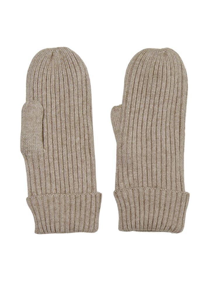 Fäustlinge in Beige