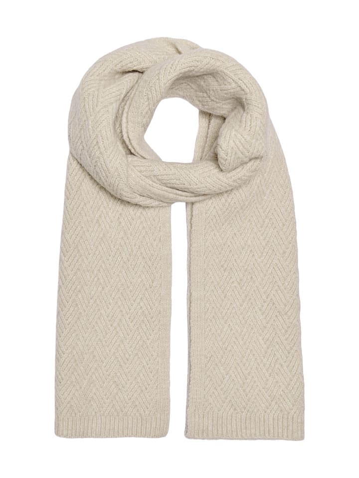 Schal in Beige - (L)175 x (B)28 cm