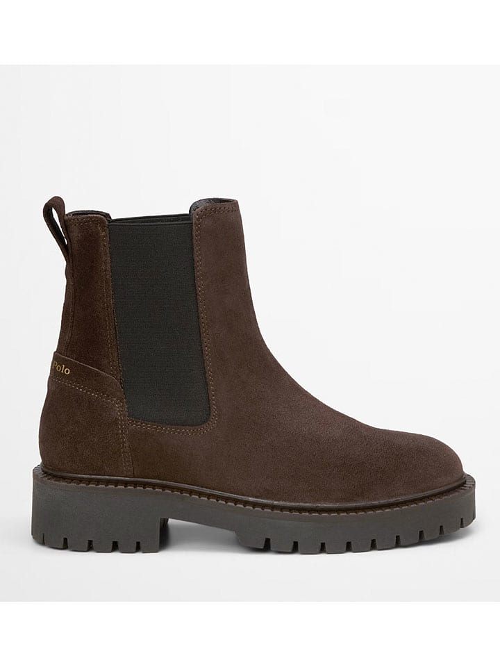Leren chelseaboots "Phia" bruin