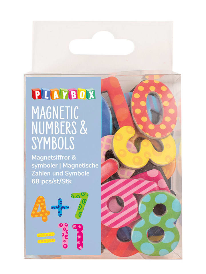 Cyfry magnetyczne - 5+
