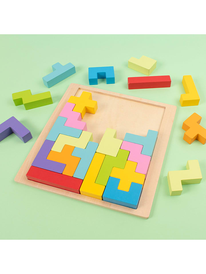 12-częściowe puzzle "Pentomino" - 5+