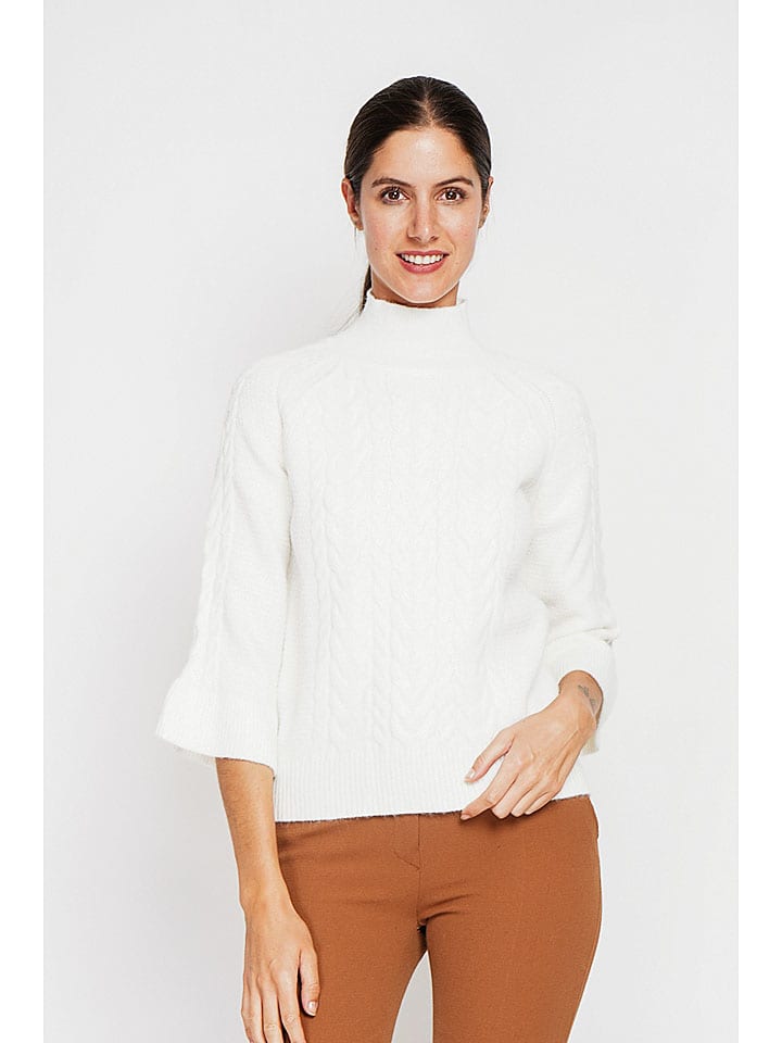Pullover in Weiß