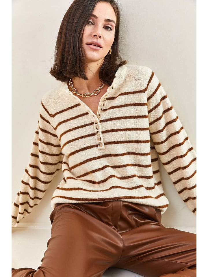Pullover in Beige