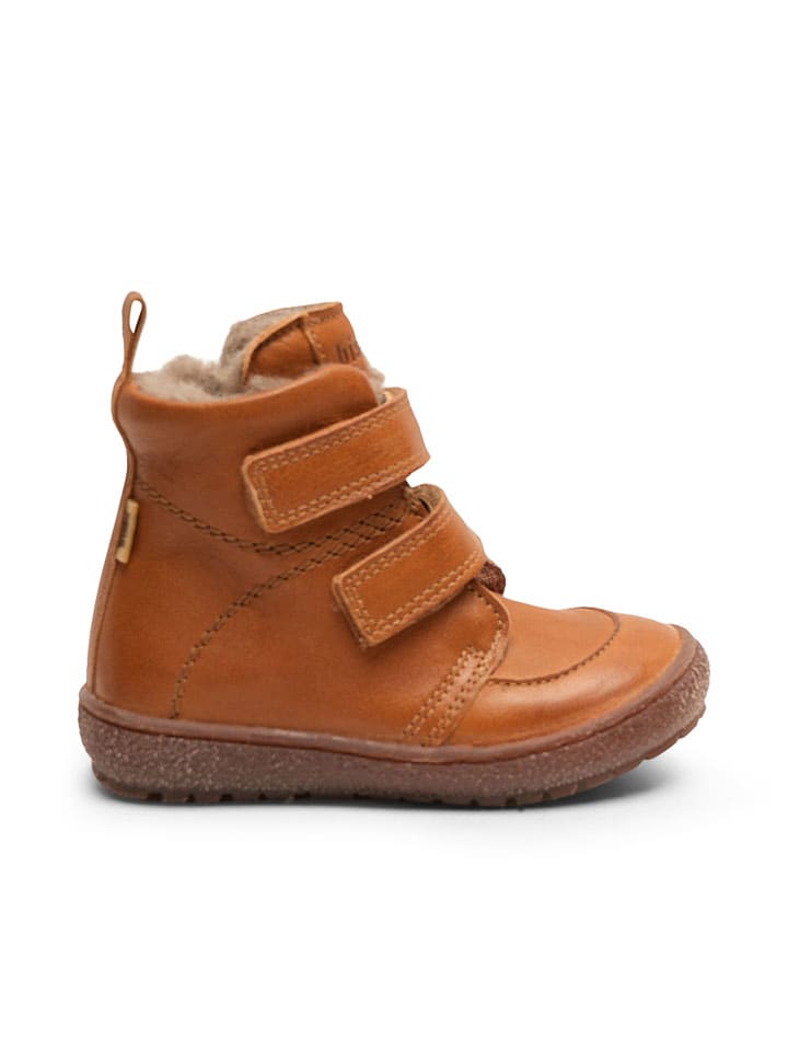 Leren boots "Storm" lichtbruin