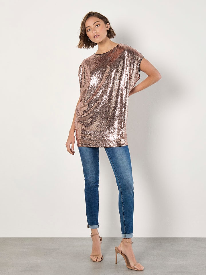 Bluse in Rosa