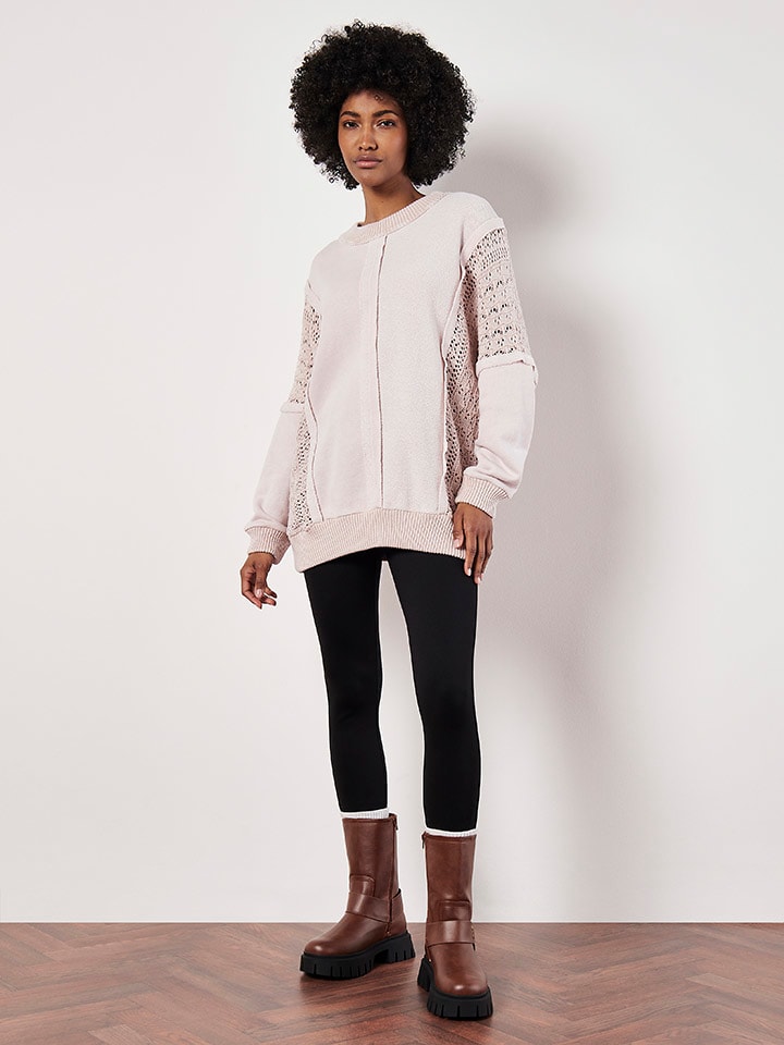 Pullover in Rosé