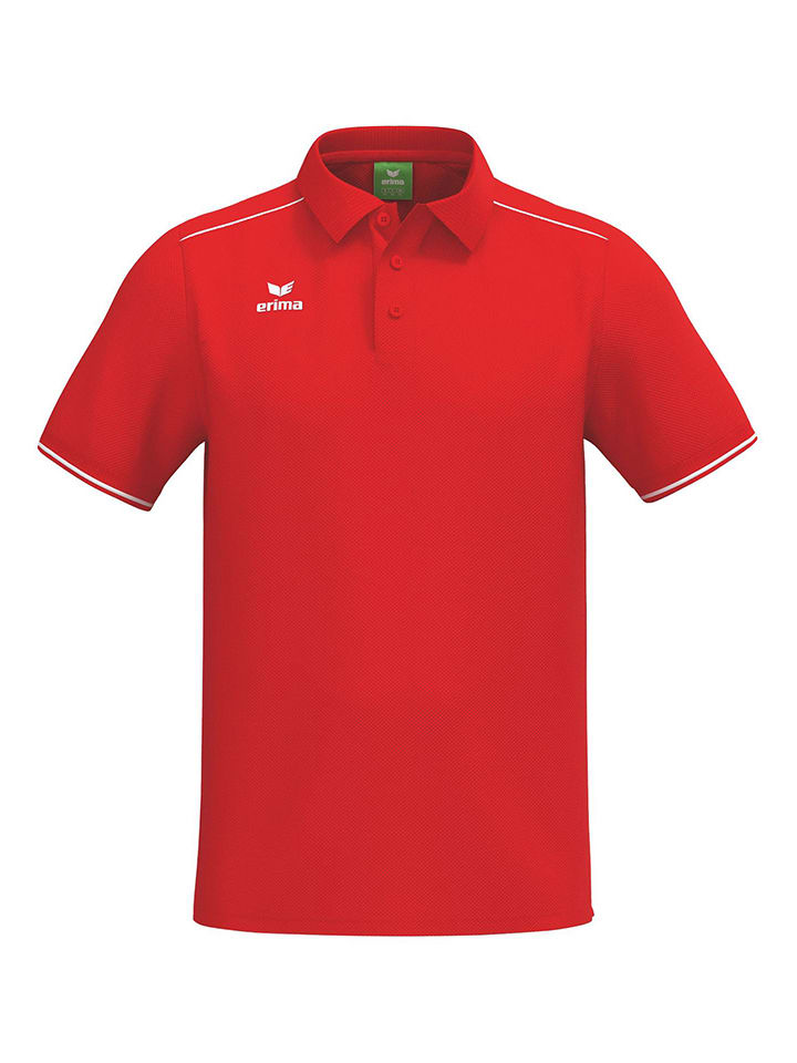 Sportowa koszulka polo w kolorze czerwonym