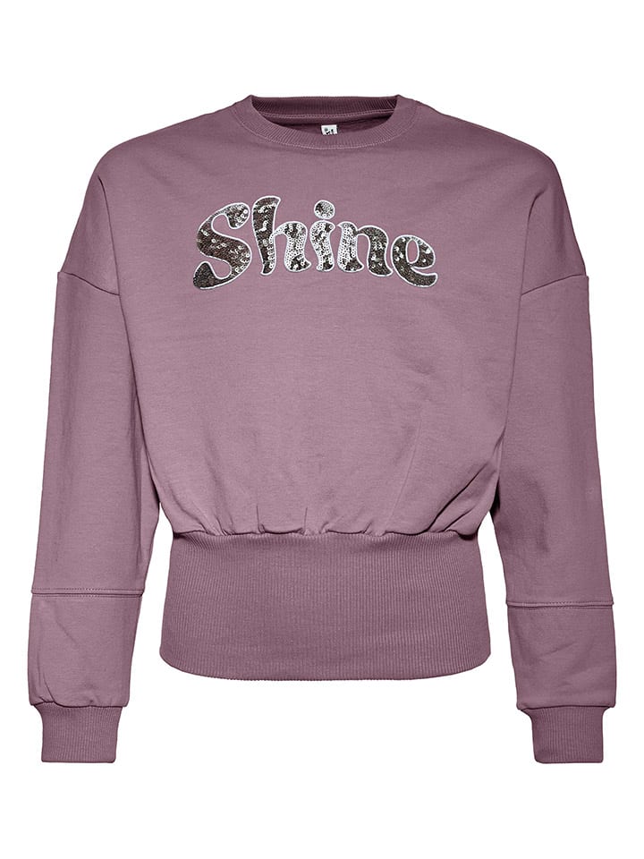 Sweatshirt in Lila
