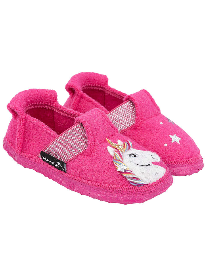 Hausschuhe "Unicorn" in Pink