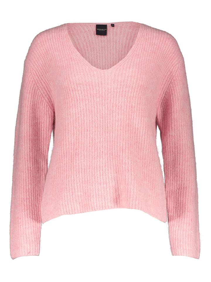 Sweter "Avalon" w kolorze jasnoróżowym