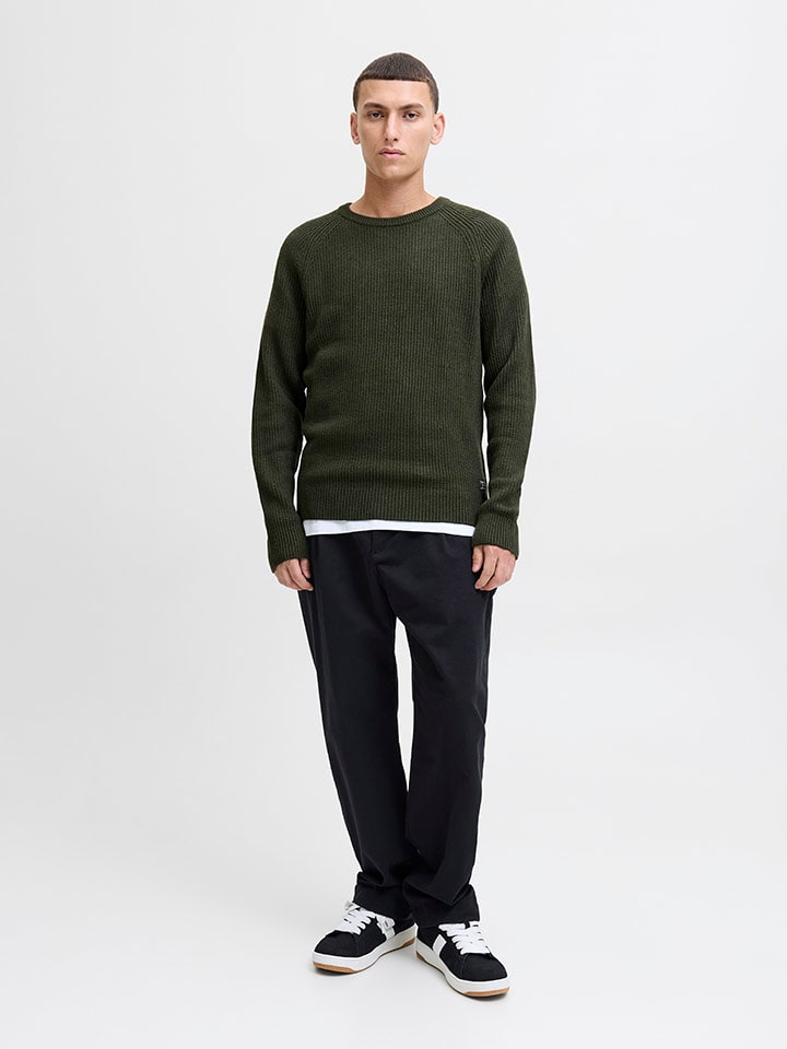 Sweter w kolorze khaki