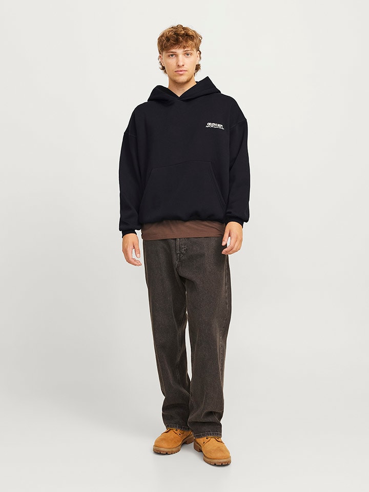 Hoodie in Schwarz