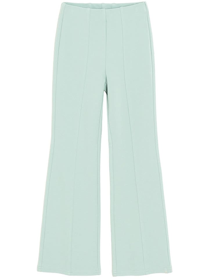 Legginsy w kolorze turkusowym