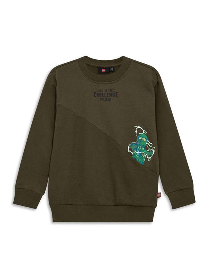 Sweatshirt in Khaki