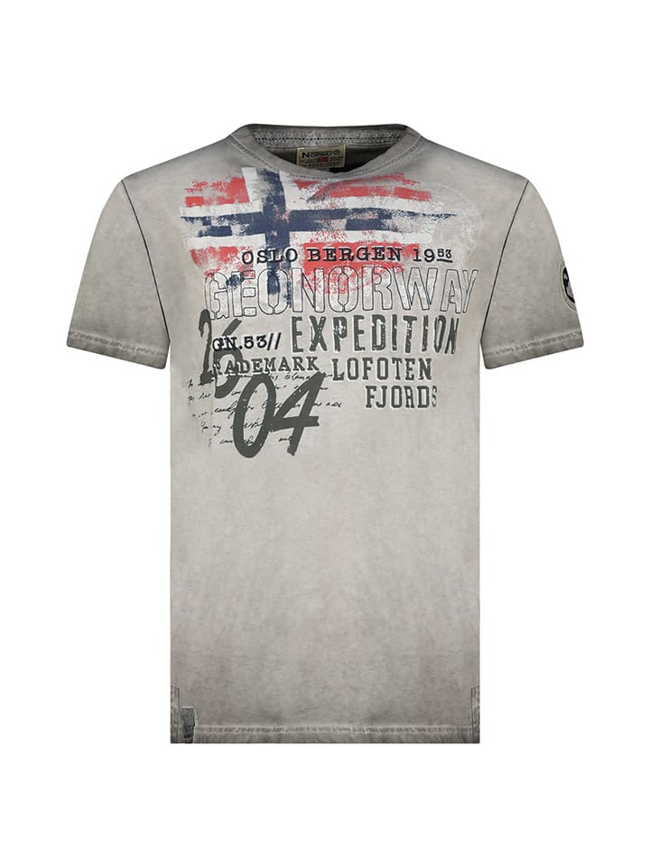 Shirt "Jelegant" grijs
